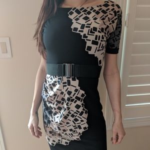 BCBG fitted dress